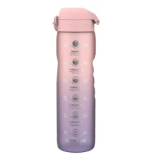 Пляшка для води ION8 OneTouch Times To Drink 1000 мл BPA Free, Periwinkle &Rose (I8RF1000PPRMOT)