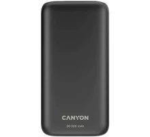 Батарея універсальна Canyon PB-301 30000mAh PD/20W, QC/3.0 (CNE-CPB301B) 