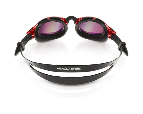 Окуляри для плавання Aqua Speed Triton 2.0 Mirror 283-31 60409 чорний, червоний OSFM (5905718604098)
