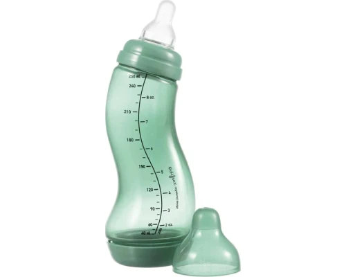 Пляшечка для годування Difrax S-bottle Natural Trend із силіконовою соскою, 250 мл (706T Sage)