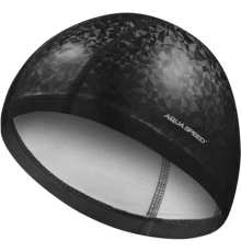 Шапка для плавання Aqua Speed Flux 7296 143-07 чорний Уні OSFM (5908217672964)