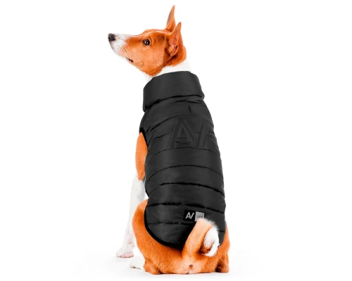 Курточка для тварин Airy Vest One М 47 чорна (20691)
