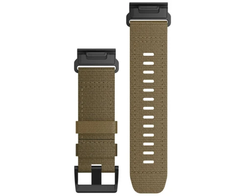 Ремінець до смарт-годинника Garmin Tactix 7, 26mm QuickFit, Coyote Tan Nylon (010-13010-11)