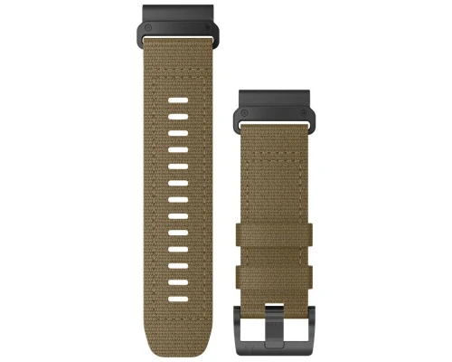 Ремінець до смарт-годинника Garmin Tactix 7, 26mm QuickFit, Coyote Tan Nylon (010-13010-11)