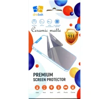 Скло захисне Drobak Matte Ceramics Samsung Galaxy S25 FE 5G Black (333322)