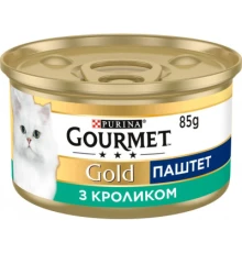 Паштет для котів Purina Gourmet Gold. З кроликом 85 г (7613033728747)