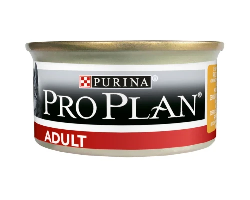 Вологий корм для кішок Purina Pro Plan Adult З куркою 85 г (8445290173218)