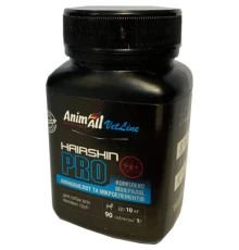 Вітаміни для собак AnimAll VetLine Hair Skin PRO для малих порід 1 г х 90 т (4820150205447)