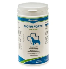 Вітаміни для собак Canina Biotin Forte Інтенсивний курс для шерсті 210 таблеток (4027565101115)