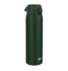 Пляшка для води ION8 OneTouch Stainless Steel 1200 мл Dark Green (I8SS1000DGRE)