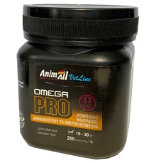 Вітаміни для собак AnimAll VetLine Omega PRO для середніх порід 1 г х 200 т (4820150205461)