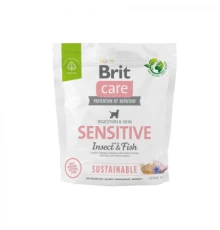 Сухий корм для собак Brit Care Dog Sustainable Sensitive Insect and Fish 1 кг (8595602559213)