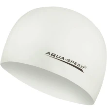 Шапка для плавання Aqua Speed Mega 100-05 білий Уні OSFM (5908217635433)
