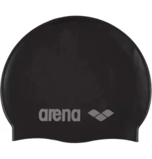 Шапка для плавання Arena Classic Silicone JR 91670-044 чорний Діт OSFM (3468333887717)