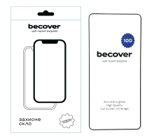 Скло захисне BeCover Oppo Reno13 F 5G 10D Black (713634)