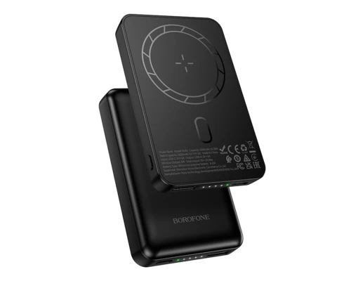 Універсальна Мобільна Батарея Power Bank Borofone BJ82 Dawn magnetic wireless 5000mAh