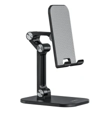 Тримач для телефона HOCO PH34 Excelente double folding desktop stand Black (6931474734129)