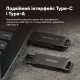 USB флеш накопичувач Patriot 128GB Rage R550 Matte Black USB 3.2/Type-C (PE128GR550DSAD)