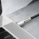 Дата кабель USB-C to USB-C 2.0m 100W metal black Baseus (CATJK-D01)