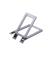 Тримач для телефона Vention Portable Cell Phone Stand Holder for Desk Aluminum Alloy Type Gray (KCZH0) (KCZH0)