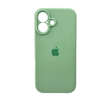 Чохол для смартфона Silicone Full Case AA Camera Protect for Apple iPhone 16 51,Avokado Green (FullAAi16-51)