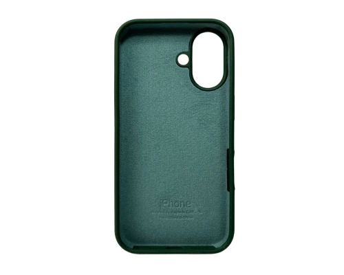 Чохол для смартфона Silicone Full Case AA Open Cam for Apple iPhone 16 40,Atrovirens (FullOpeAAi16-40)
