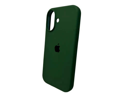 Чохол для смартфона Silicone Full Case AA Open Cam for Apple iPhone 16 40,Atrovirens (FullOpeAAi16-40)