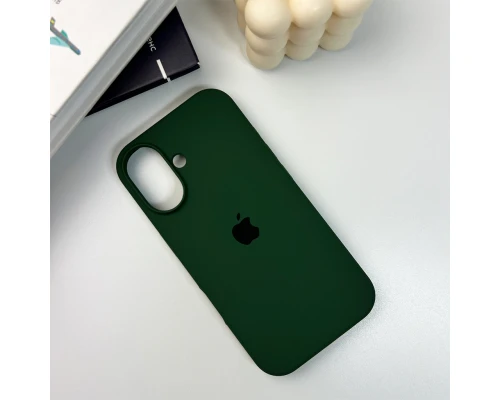 Чохол для смартфона Silicone Full Case AA Open Cam for Apple iPhone 16 40,Atrovirens (FullOpeAAi16-40)