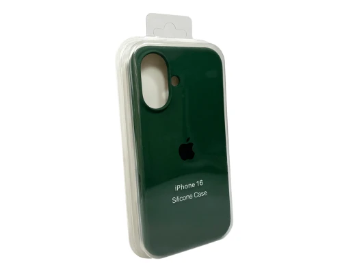 Чохол для смартфона Silicone Full Case AA Open Cam for Apple iPhone 16 40,Atrovirens (FullOpeAAi16-40)