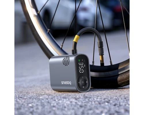 Автомобільний насос Baseus PrimeTrip Series Portable Bike Pump Cosmic Black (C11169000121-00)