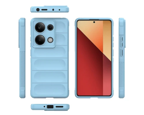 Чохол для смартфона Cosmic Magic Shield for Xiaomi Redmi Note 13 Pro 5G/POCO X6 5G Light Blue (MagicShXiNo13P5GBlue)