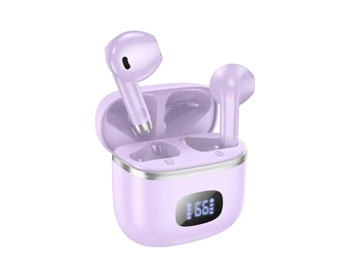 Бездротові навушники TWS HOCO EQ1 Music Purple (6931474798510)
