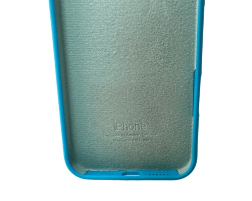 Чохол для смартфона Silicone Full Case AA Open Cam for Apple iPhone 16 Pro Max 38,Surf Blue (FullOpeAAi16PM-38)