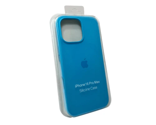 Чохол для смартфона Silicone Full Case AA Open Cam for Apple iPhone 16 Pro Max 38,Surf Blue (FullOpeAAi16PM-38)