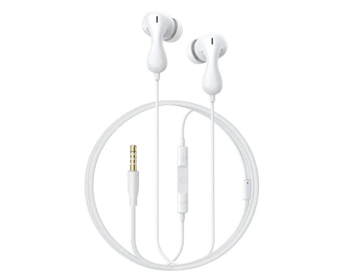 Навушники дротові Baseus Encok HZ20 (3.5mm)  Moon White (A00171500213-00)