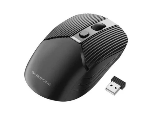 Маніпулятор миша BOROFONE BG5 Business wireless mouse Black (6974443382990)
