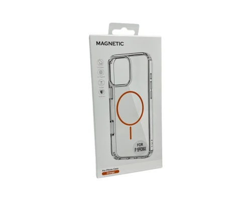 Чохол Cosmic Acrylic Thin Magnetic for Apple iPhone 12 Pro Max Orange (AcColMagi12pmOrange)