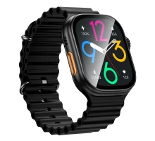 Смарт-годинник BOROFONE BD14 Ultra 51mm. 180 mAh. Smart sports watch(call version) Black (6941991124273)