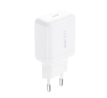 Мережевий зарядний пристрій ACEFAST A130 PD20W single USB-C charger White (6974316284659)