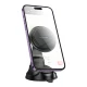 Автотримач для телефона BOROFONE BH136 Parker ring magnetic car holder(center console) Black (6941991121418)