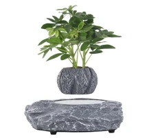 Магнітний левітаційний горщик для рослин HCNT Magnetic Levitating Pot M5B-P Grey (M005B-P)