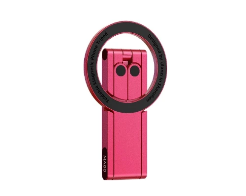Тримач телефона Ulanzi MA60 Foldable Magnetic Phone Tripod (Red) (S038)