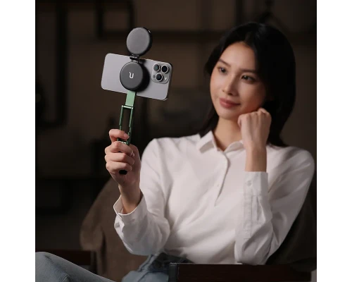 Тримач телефона Ulanzi MA60 Foldable Magnetic Phone Tripod (Red) (S038)
