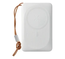 Зовнішній акумулятор VEGER 10000 mAh with wireless charging compatible with MagSafe PD QC3.0 2A 20W MagOn (VP1151 / W1151) white (VG-VP1151/W1151)