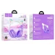 Бездротові накладні навушники HOCO W42 Cat ears BT headphones Purple Grape (6931474795854)
