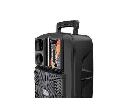 Портативна колонка HOCO BS37 Dancer outdoor wireless speaker, 10W, Black (6931474727602)