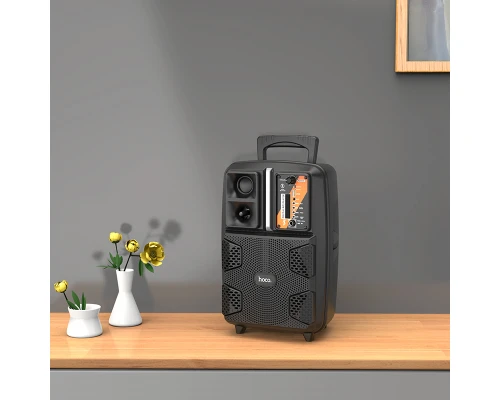 Портативна колонка HOCO BS37 Dancer outdoor wireless speaker, 10W, Black (6931474727602)