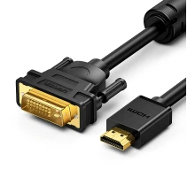 Кабель UGREEN HD106 HDMI to DVI Cable 2m (Black) (UGR-10135) (UGR-10135)