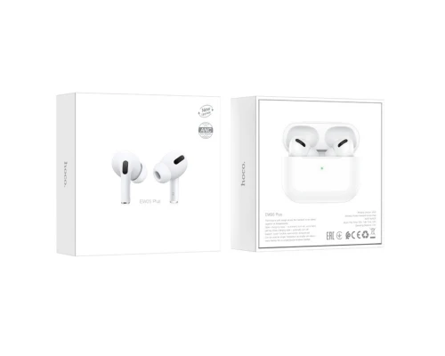 Бездротові навушники TWS HOCO EW05 Plus, ANC, White (6931474753908)
