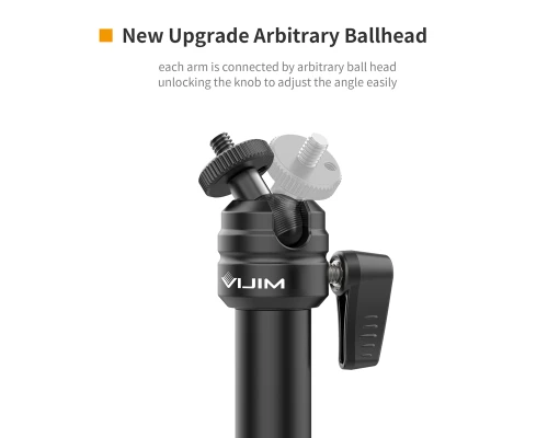 Штатив-тримач Ulanzi Vijim Desktop Flexible Arm/Light Stand(With Clip/Two Stages) (UV-2665 LS04) (2665)
